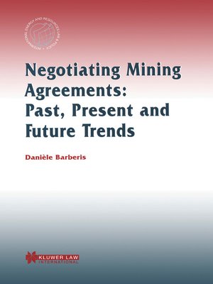 cover image of Negotiating Mining Agreements